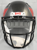 Mike Alstott Autographed Tampa Bay Buccaneers F/S Speed Helmet - Beckett W Holo