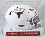 Ricky Williams Autographed Texas Longhorns Mid-Size SpeedFlex Helmet - JSA W