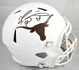 Ricky Williams Autographed Texas Longhorns F/S Speed Helmet - JSA W