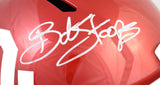 Bob Stoops Autographed Oklahoma Sooners F/S Speed Helmet - Beckett W Holo