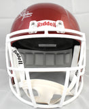 Bob Stoops Autographed Oklahoma Sooners F/S Speed Helmet - Beckett W Holo