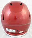 Bob Stoops Autographed Oklahoma Sooners F/S Speed Helmet - Beckett W Holo