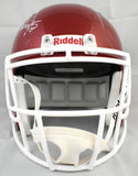 Bob Stoops Signed Oklahoma Sooners F/S Speed Helmet - Beckett W Holo *Smeared