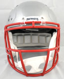 Kayshon Boutte Autographed Patriots F/S Speed Helmet - Beckett W Holo *Front