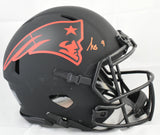 Kayshon Boutte Signed Patriots F/S Eclipse Speed Authentic Helmet-Beckett W Holo