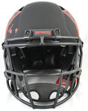 Kayshon Boutte Signed Patriots F/S Eclipse Speed Authentic Helmet-Beckett W Holo