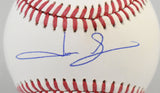 Jason Giambi Autographed Rawlings OML Baseball - Beckett W Hologram *Blue