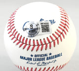 Chuck Knoblauch Autographed Rawlings OML Baseball - Beckett W Hologram *Blue
