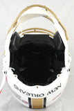 Ricky Williams Autographed Saints F/S Alt Speedflex Helmet SWED - Beckett W Holo