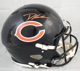 D'Andre Swift Signed Chicago Bears F/S Speed Authentic Helmet - Beckett W Holo