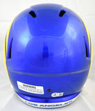 Kyren Williams Autographed Los Angeles Rams F/S Speed Helmet - Beckett W Holo