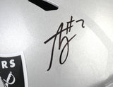 Ashton Jeanty Autographed Las Vegas Raiders F/S Speed Helmet - Beckett W Holo