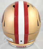 NaVorro Bowman Autographed San Francisco 49ers F/S Speed Helmet - Beckett W Holo