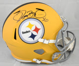 Jerome Bettis Signed Pittsburgh Steelers F/S Alt 25 Speed Helmet- Beckett W Holo