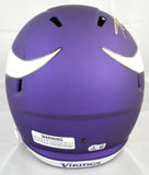 Adrian Peterson Autographed Minnesota Vikings F/S Speed Helmet - Beckett W Holo