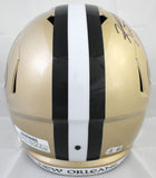 Ricky Williams Signed New Orleans Saints F/S Speed Helmet SWED - Beckett W Holo