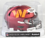 Adrian Peterson Autographed Commanders Mid-Size SpeedFlex Helmet- Beckett W Holo