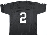 Ashton Jeanty Autographed Black Pro Style Jersey - Beckett W Hologram *Black