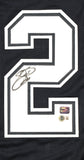 Emmitt Smith Autographed Blue Pro Style Jersey - Beckett W Hologram *Black