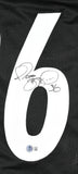 Jerome Bettis Autographed Black Pro Style Jersey - Beckett W Hologram *Black