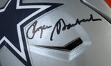 Roger Staubach Signed Dallas Cowboys F/S 1976 Speedflex Helmet - Beckett W Holo