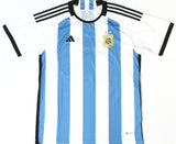 Lionel Messi Autographed Argentina Home Soccer Jersey #10 - Beckett Holo *XL LOA