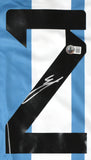 Enzo Fernandez Autographed Argentina Home Soccer Jersey #24 - Beckett Holo *M