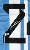 Enzo Fernandez Autographed Argentina Home Soccer Jersey #24 - Beckett Holo *L