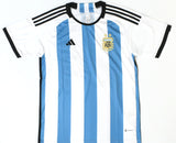 Enzo Fernandez Autographed Argentina Home Soccer Jersey #24 - Beckett Holo *L