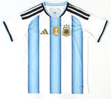 Alejandro Garnacho Autographed Argentina Home Soccer Jersey #17- Beckett Holo *M