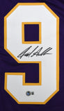 Jared Allen Autographed Purple Pro Style Jersey - Beckett W Hologram *Black