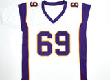 Jared Allen Autographed White Pro Style Jersey - Beckett W Hologram *Silver
