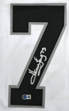 Howie Long Autographed White Pro Style Jersey - Beckett W Hologram *Silver