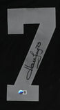 Howie Long Autographed Black Pro Style Jersey - Beckett W Hologram *Black
