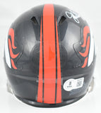 John Elway Autographed Denver Broncos 97-13 Speed Mini Helmet - Beckett W Holo