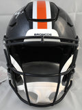 John Elway Autographed Broncos F/S Color Rush Speedflex Helmet - Beckett W Holo
