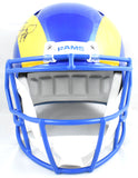 Matthew Stafford Autographed Los Angeles Rams F/S Speed Helmet - Beckett W Holo