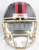 Deion Sanders Autographed 49ers F/S Rivalries 2025 Speed Helmet - Beckett W Holo