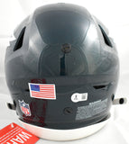 Brian Dawkins Signed Philadelphia Eagles F/S SpeedFlex Helmet - Beckett W Holo