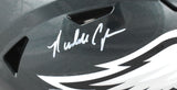 Randall Cunningham Autographed Eagles Mid-Size SpeedFlex Helmet - Beckett W Holo