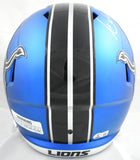 Andre Ware Autographed Detroit Lions F/S Alt 2024 Speed Helmet - Beckett W Holo