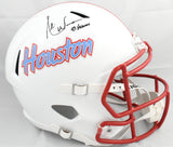 Andre Ware Autographed Houston Cougars F/S Throwback Speed Helmet-Beckett W Holo