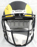 Aaron Donald Autographed Rams F/S Rivalries Speed Helmet - Beckett W Holo
