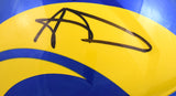 Aaron Donald Autographed Los Angeles Rams F/S Speed Helmet - Beckett W Holo