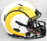 Aaron Donald Autographed Rams F/S Lunar Speed Authentic Helmet- Beckett W Holo