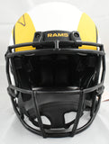 Aaron Donald Autographed Rams F/S Lunar Speed Authentic Helmet- Beckett W Holo