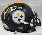 Jack Ham Autographed Pittsburgh Steelers Speed Mini Helmet w/ HOF-Beckett W Holo