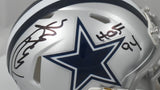 Randy White Autographed Dallas Cowboys Speed Mini Helmet w/ HOF - Beckett W Holo