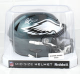 Alshon Jeffery Autographed Eagles Mid-Size SpeedFlex Helmet - Beckett W Holo