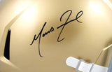 Marcus Freeman Autographed Notre Dame Irish F/S Speed Helmet - Beckett W Holo
